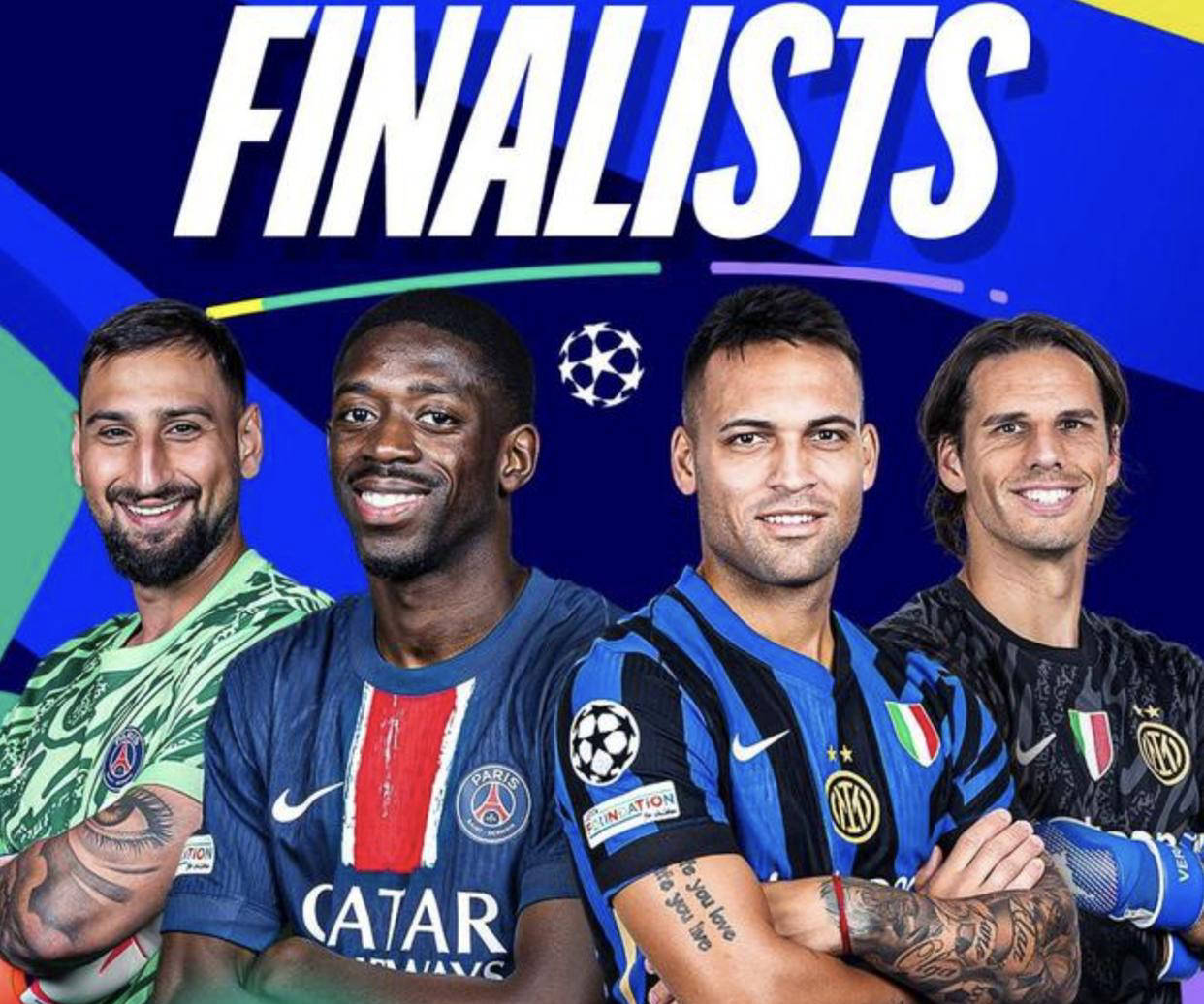 凌晨3点欧冠决赛，国米对阵巴黎=历史性一战！首发22人名单揭晓