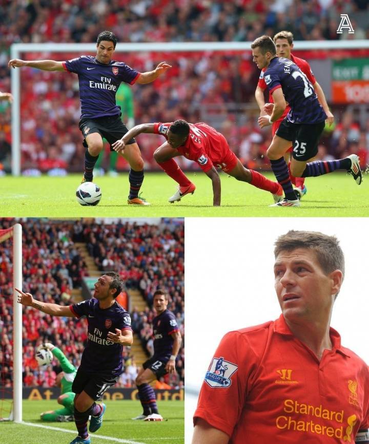 是今天吗？阿森纳在安菲尔德13年不胜，上次客胜阿尔特塔首发出战